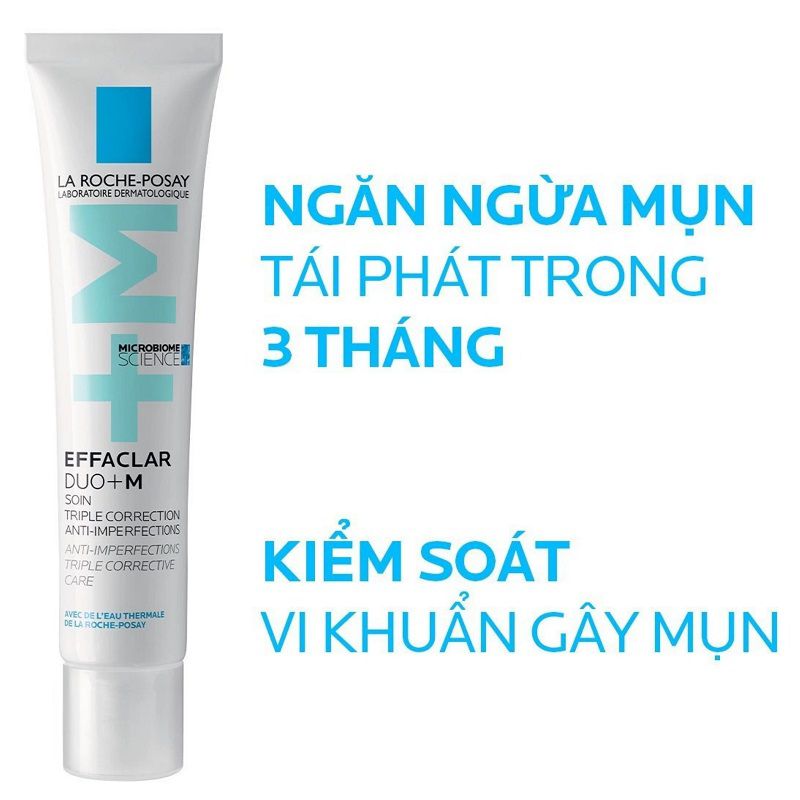 Kem trị mụn La Roche-Posay Effaclar Duo+ M