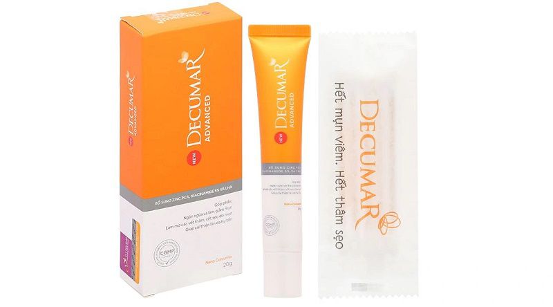 Gel trị mụn ngừa thâm Decumar Advanced